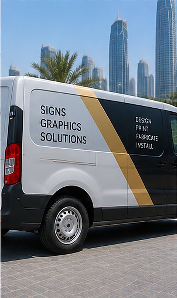 Van vehicle branding